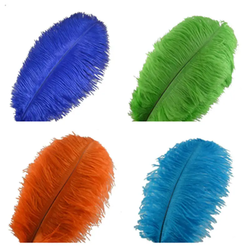 

wholesale 50-500pcs/lot natural ostrich feather 30-35cm diy feathers for crafts carnival costume party wedding decoration Plumes