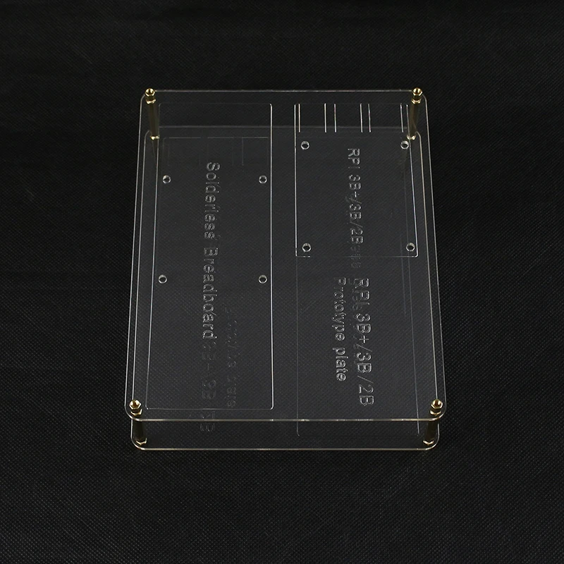 2 слоя акриловая Монтажная пластина доска Raspberry Pi 3 Model B + DIY Прототип