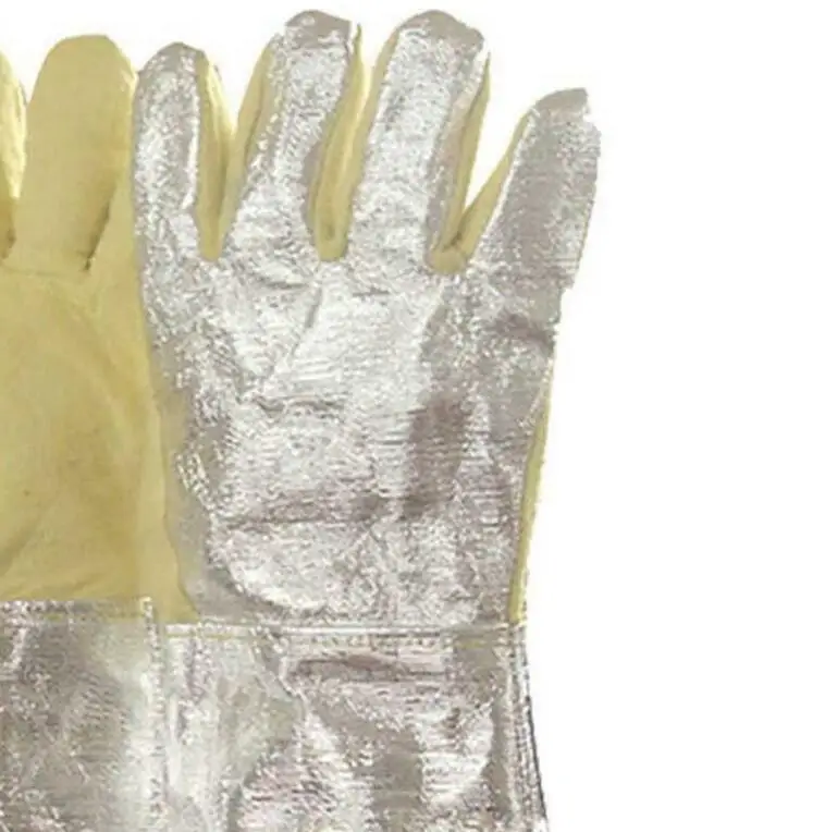 Термостойкие перчатки из арамидного волокна с тепловым излучением 500 градусов |