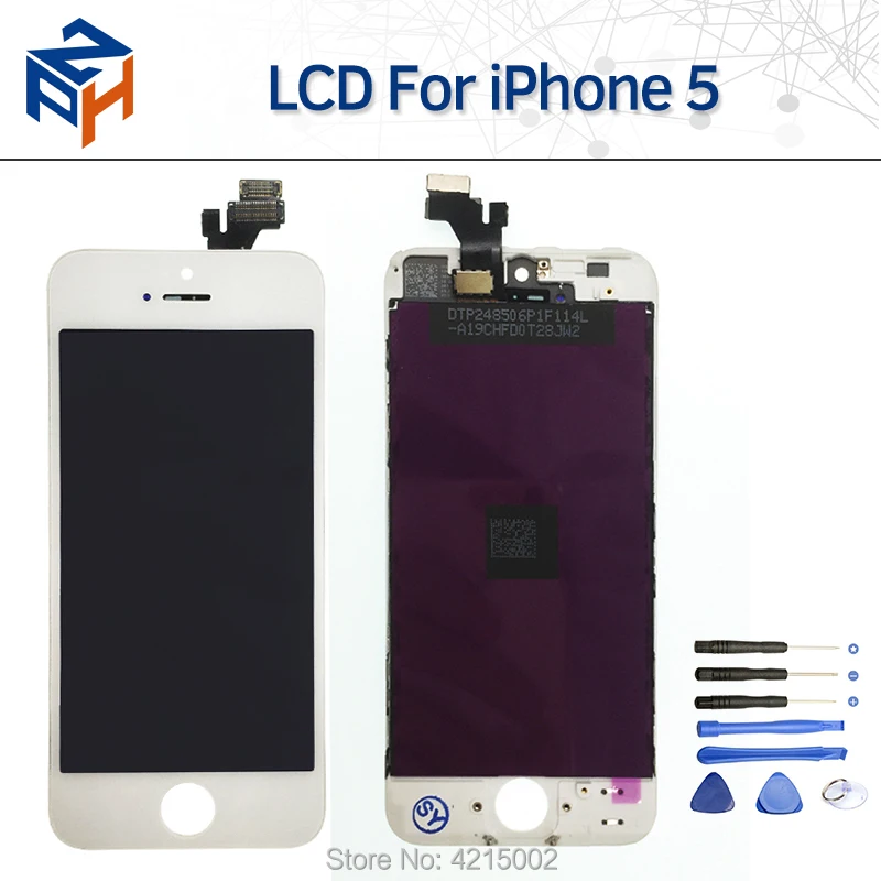 AAA Качество для iPhone 5 5S 5C SE ЖК дисплей сенсорный экран дигитайзер сборка Сенсорная
