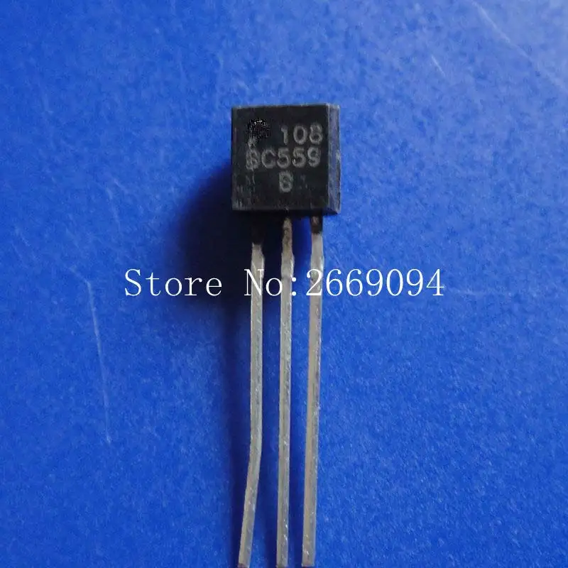 ТРАНЗИСТОР TO 92 BC559 BC559B 100 мА 30 в а PNP шт.|transistor to-92|transistor pnptransistor 100pcs |