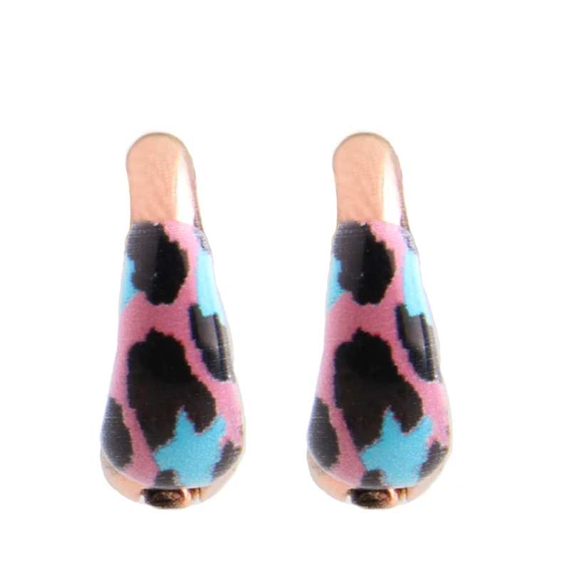 Серьги NeeFu WoFu с тигром большие серьги для женщин медное кольцо капельное масло