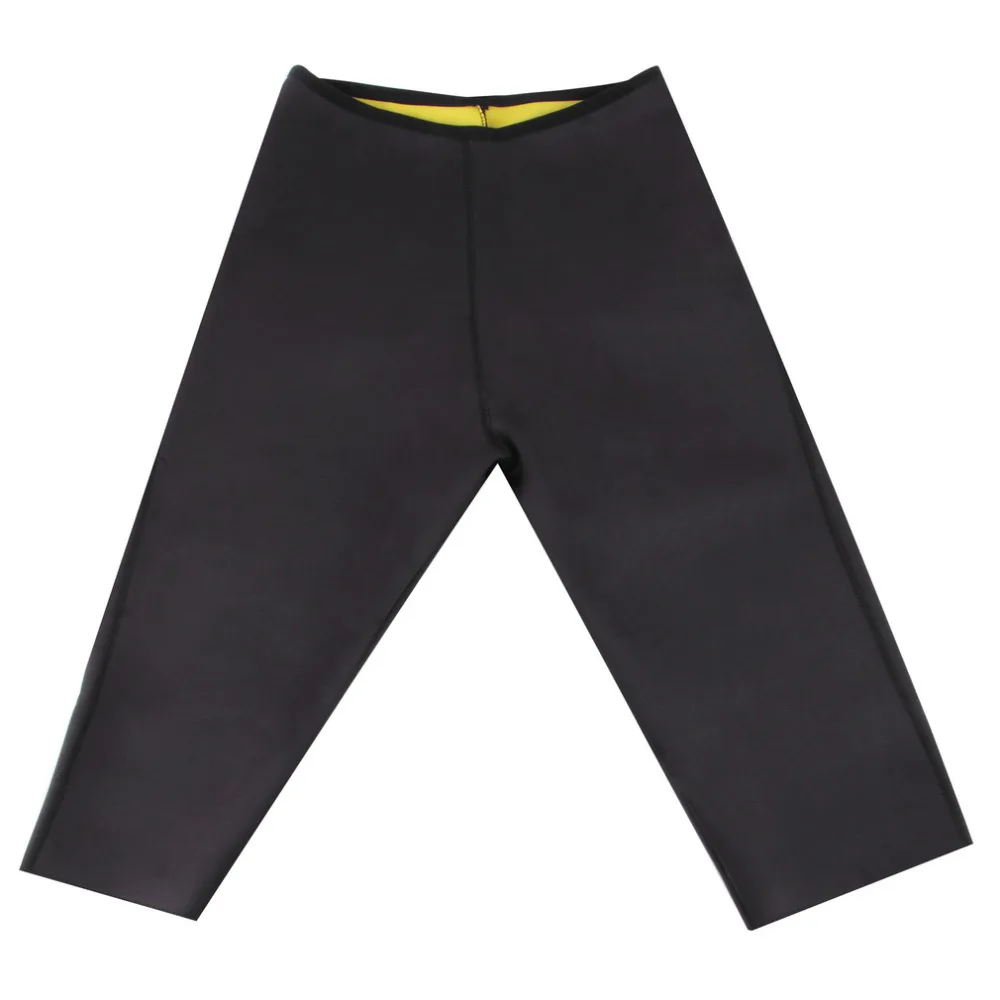 Утягивающие утягивающие штаны из неопрена черные облегающие шорты для занятий