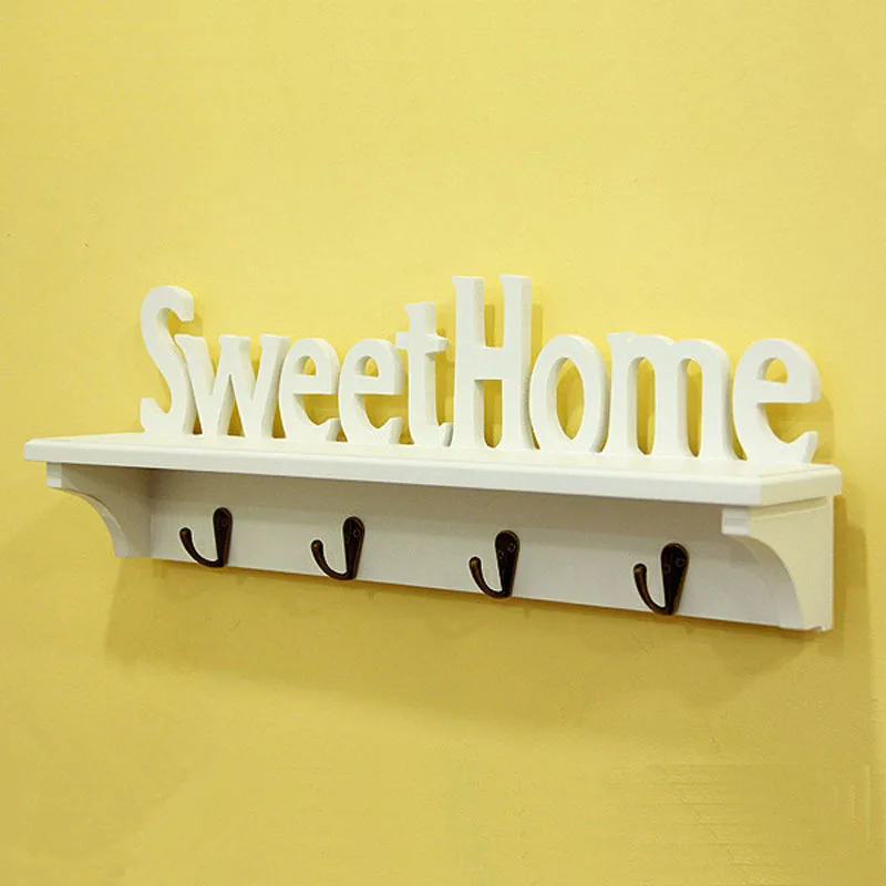 Полый стеллаж для хранения сделай сам с деревянными буквами декоративная