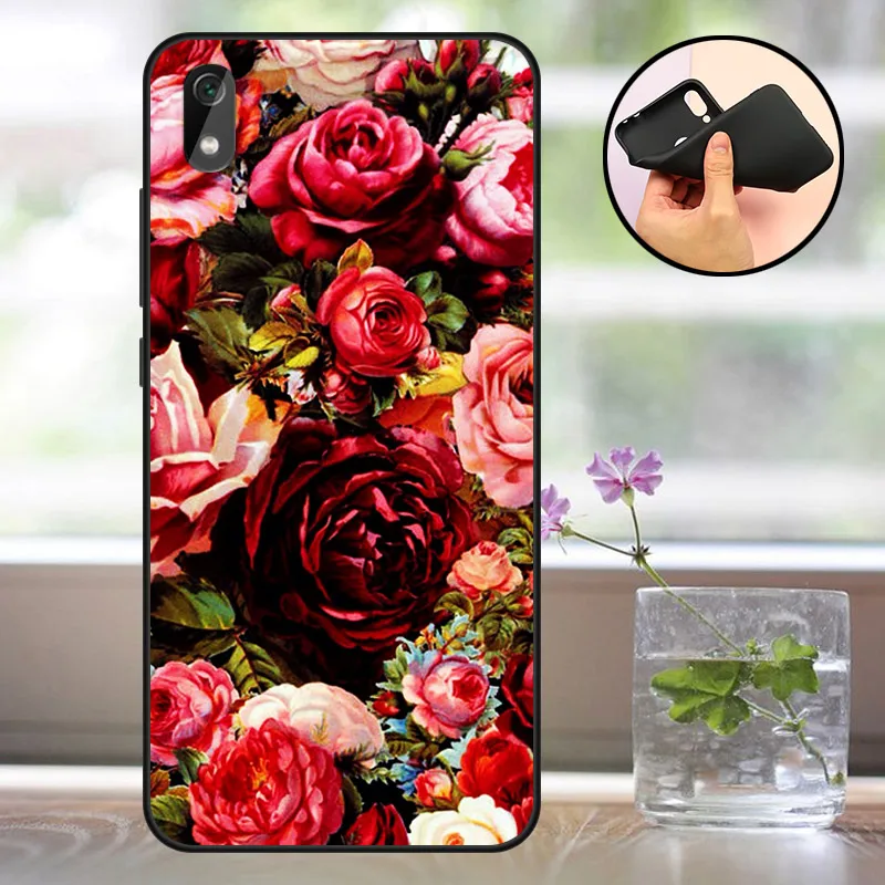 Черный корпус huawei Y5 силиконовый чехол huawei Y5 AMN-LX9 AMN-LX2 AMN-LX1 на заднюю панель для телефона huawei Y 5 Y5 чехол бампер - Цвет: DHW