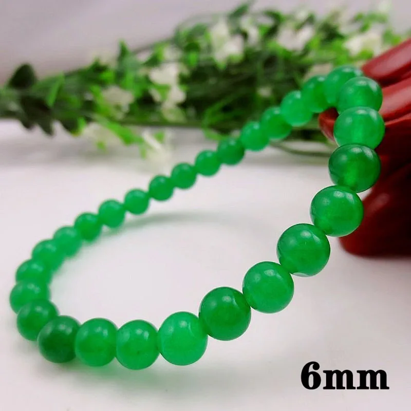 Бусины из натурального камня для браслета Chrysoprase 6 12 мм LB060010|bracelet free shipping|bracelet