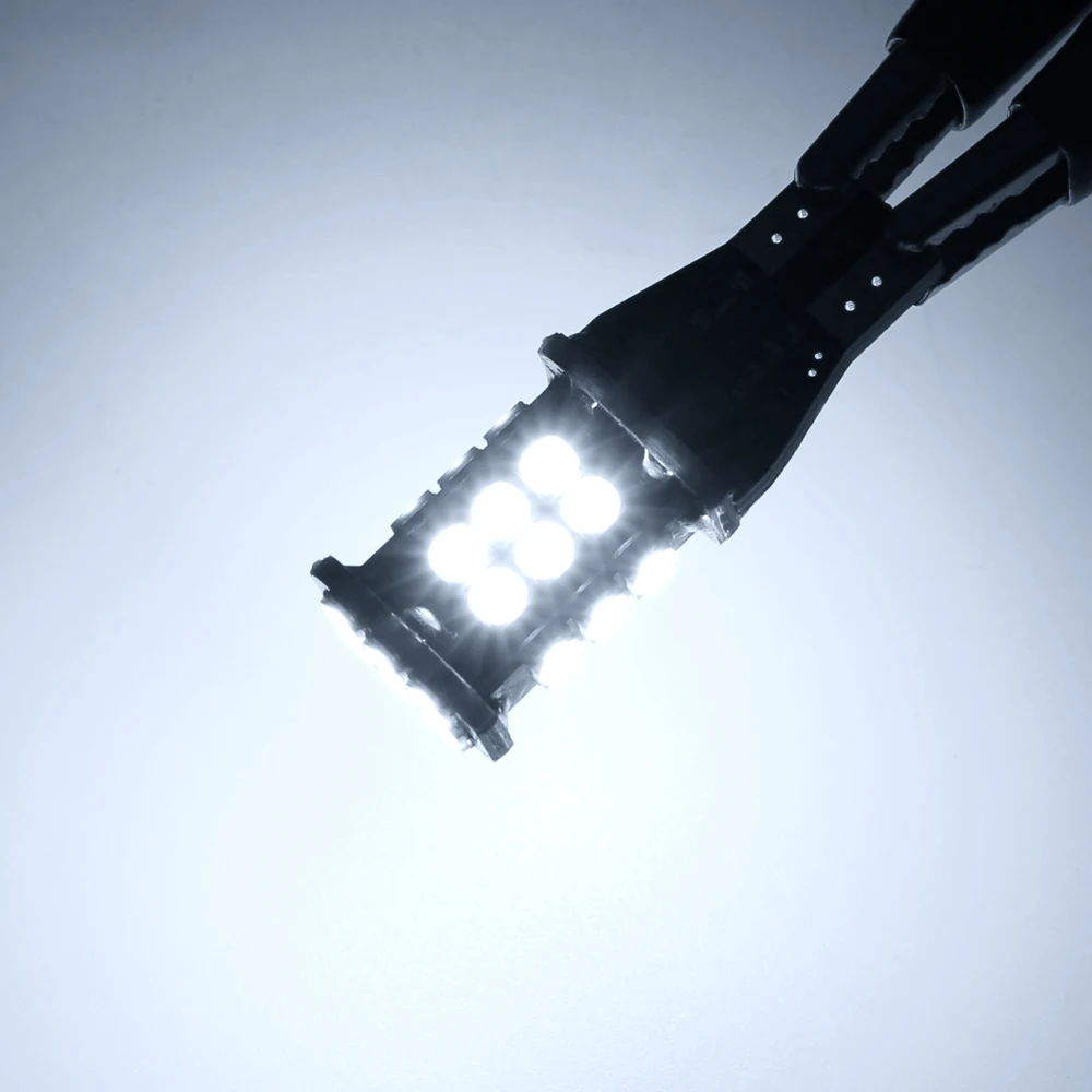 2 шт. W16W T15 светодиодный светильник 3030 SMD Canbus OBC без ошибок 24 светодиодный s Автомобильный задний фонарь заднего хода 12 В ксеноновый белый