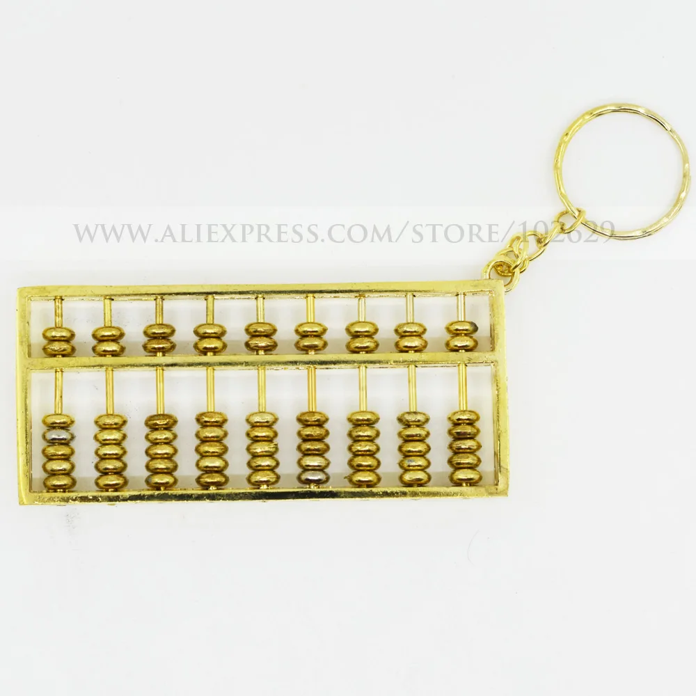 Золотой Металл Abacus китайский расчетный инструмент для 1/3 1/4 1/6 BJD кукла украшение