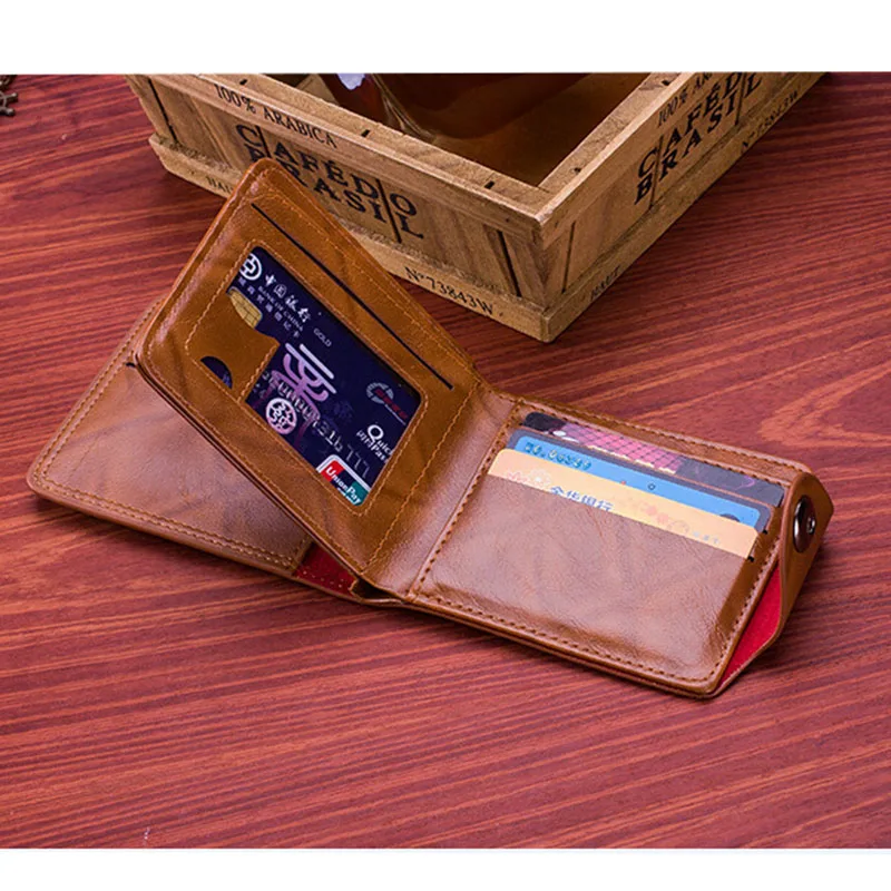 Мужской кошелек Flying birds короткие кожаные кошельки по долларовой цене клатч для