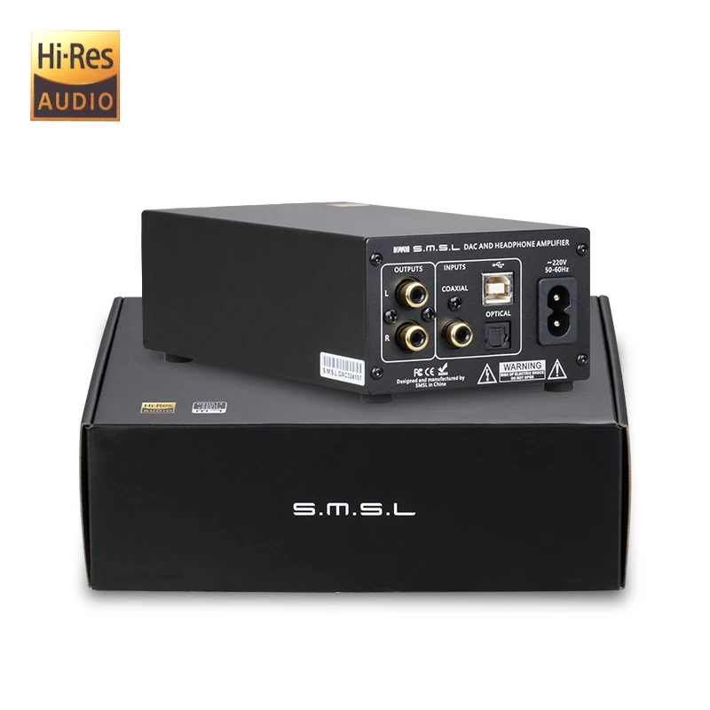 SMSL M7 2xak4452 32bit/768 кГц dsd512 HiFi аудио USB ЦАП с Усилители для наушников Поддержка
