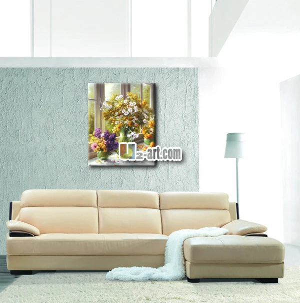 Гостиная стены искусства красивый цветок искусство Репродукция картины холст