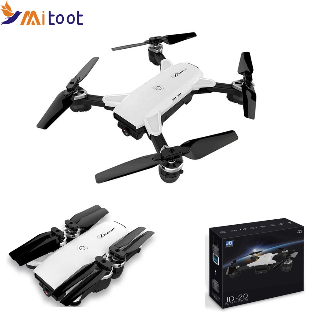 Дроны с камерой HD JD 20 JD20 wifi FPV 2 мегапиксельной широкоугольной Режим высокой