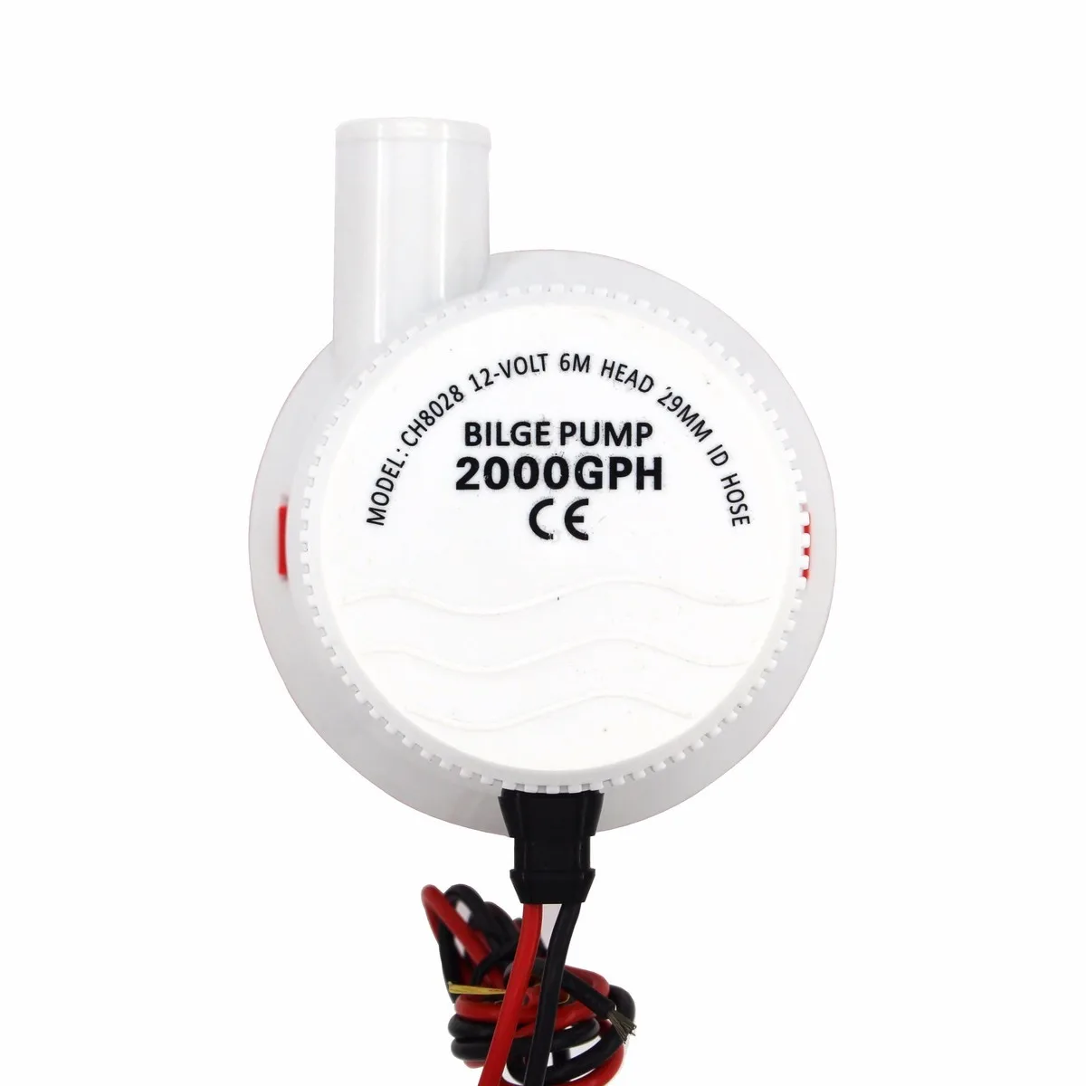 Трюмный насос 2000GPH DC 12/24 в Электрический водяной для Aquario погружной гидромотор