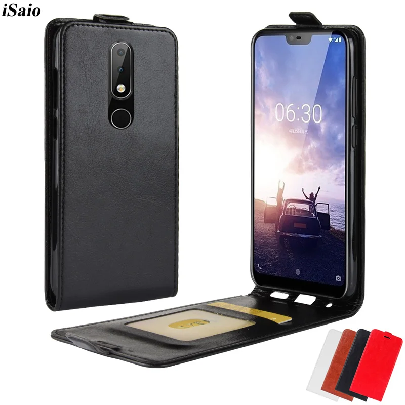 Флип чехол для Nokia X5/5 1 Plus / 3310 3G 4G кожаный 5 мобильный телефон чехлы из мягкого ТПУ с