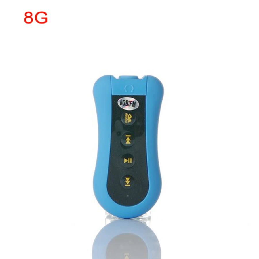 Новейшая модель 8 ГБ Дайвинг Водонепроницаемый плавательный MP3 плеер IPX68