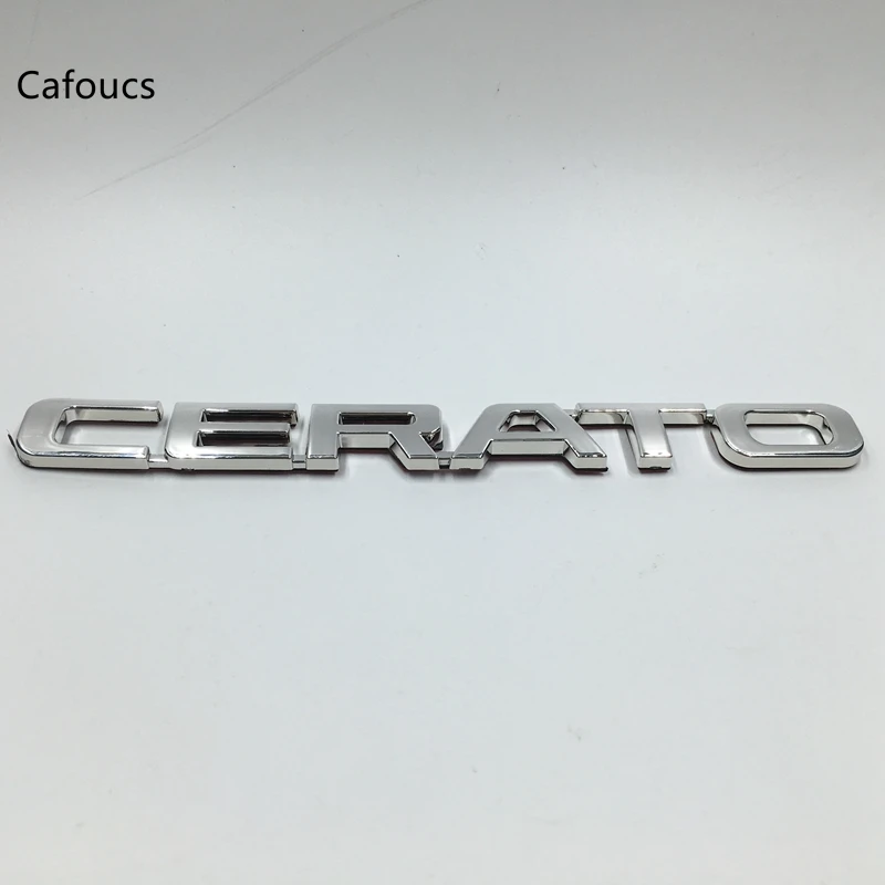 Логотип багажника Cafoucs для Kia SPECTRA CERATO с надписью на хвосте|Наклейки автомобиль| |