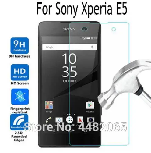 2 шт. Защитная пленка для экрана из закаленного стекла Sony Xperia E 5 F3311 F3313 LTE |