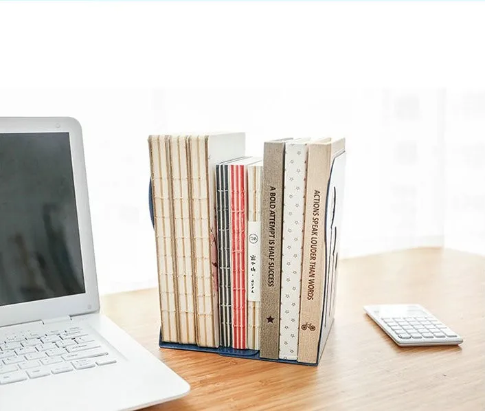 Новые экологически чистые книжные полки для гостиной, Портативные Выдвижные книжные полки, студенческие цветные креативные Ретро держатели для хранения книг
