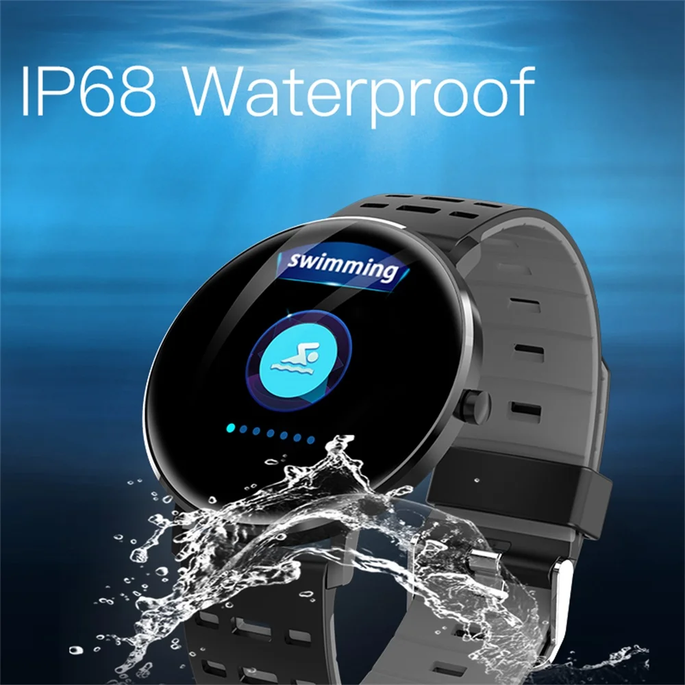 696 L6 Смарт-часы NRF52832 Носимых устройств монитор сердечного ритма Цвет Дисплей IP68