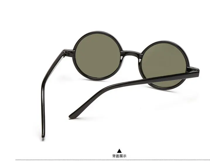 Винтажные Круглые Солнцезащитные очки мужские солнцезащитные M nail Известные