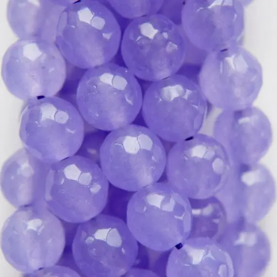 8 мм граненые темно-сиреневые кварцевые круглые цветные бусины полу изысканные