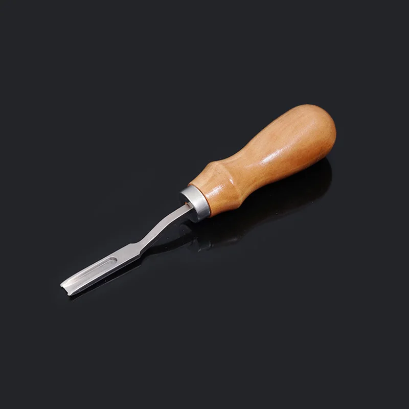 Wide Shovel Инструменты для шитья кожи инструменты для рукоделия ручной Набор для вышивки шило Вощеная наперстенная нить для шитья кожи, холст - Цвет: Wide Shovel