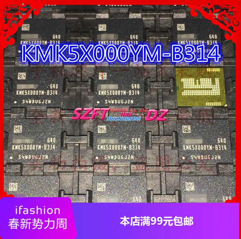 

SZFTHRXDZ 100% new original 2PCS KMK5W000VM-B312 KMK3U000VM-B410 KMK5X000VM-B314 KMK5X000YM-B314 BGA