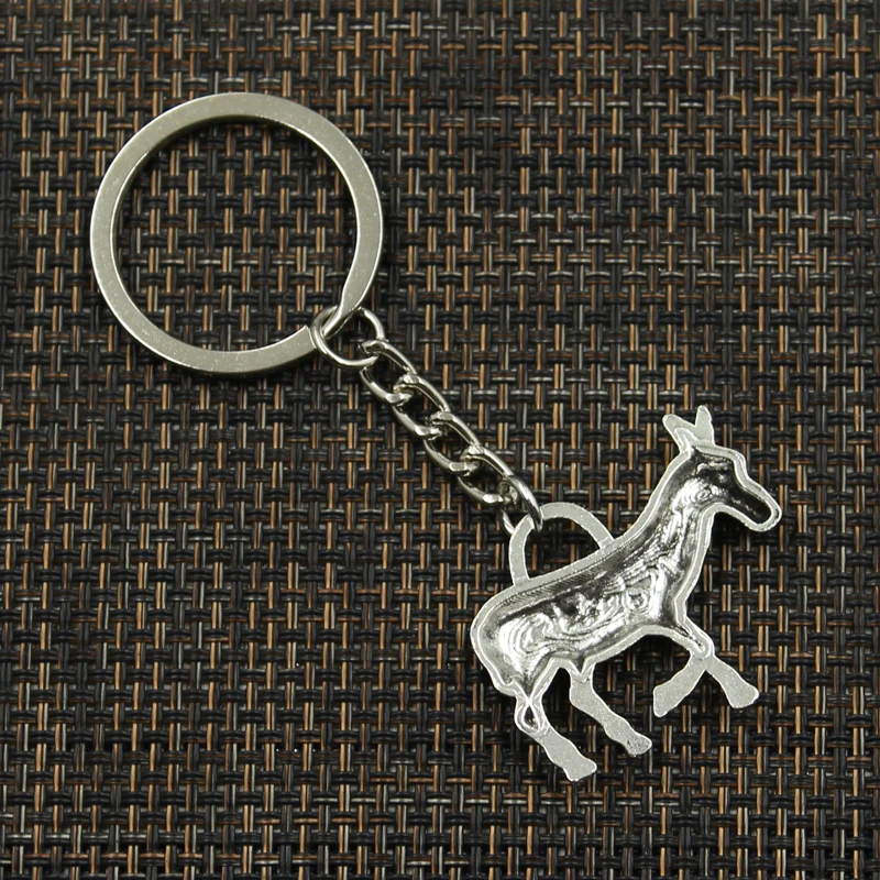 Новинка модный брелок 33x30 мм Ослик Burro подвески мужские ювелирные изделия для
