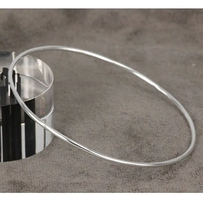 Бесплатная доставка 925 ювелирные изделия посеребренные браслет изящный модный