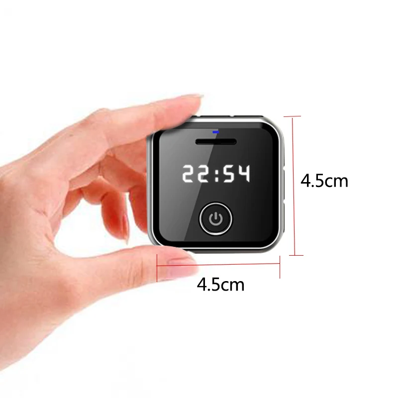 Новый HiFi MP3 музыкальный плеер мини клип спортивные часы 8 Гб 0 9 &quotTF экран рекордер