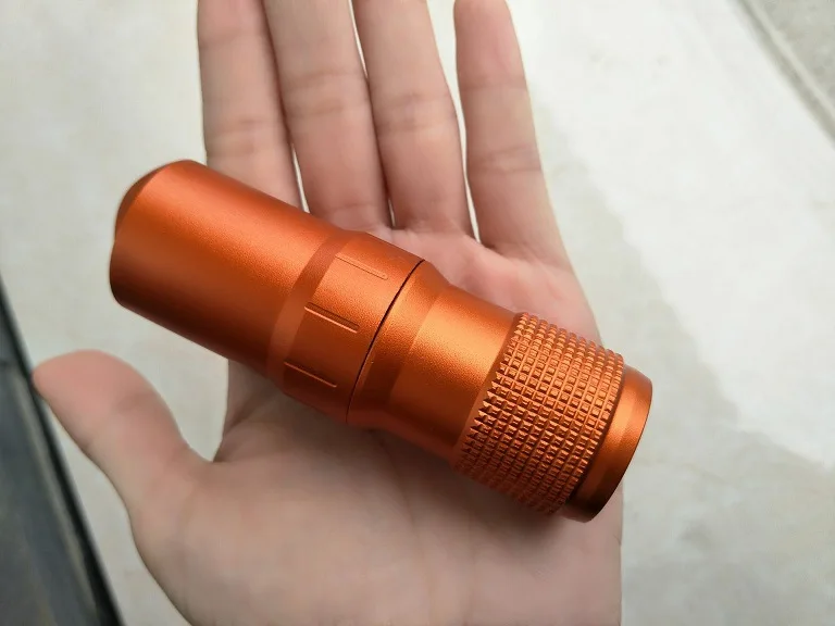 orange 1 шт. Портативный Алюминий сплав Водонепроницаемый чехол коробка бутылки EDC для выживания аварийное снаряжение Водонепроницаемый таблетки коробочка для медицинских целей танк-контейнер - Цвет: orange