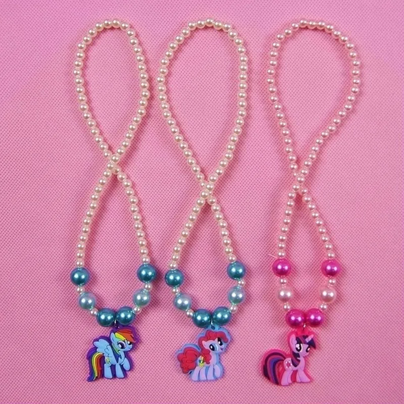 1 шт. ожерелье с кулоном My Little poni baoli для девочек колье ювелирное изделие косплей