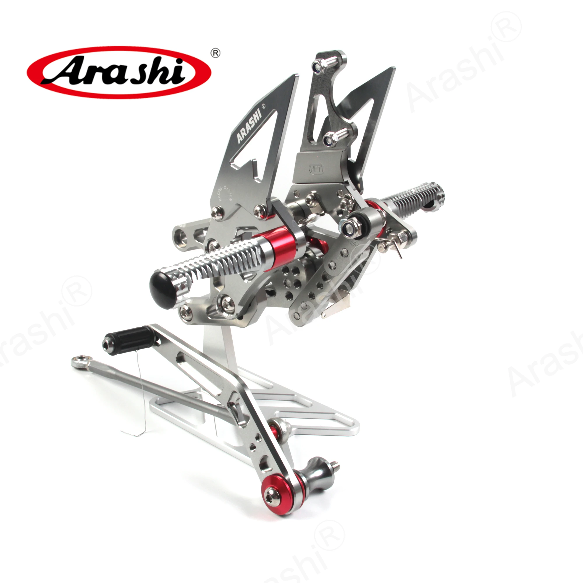 Arashi 1 комплект CBR1000RR 2008 2011 ЧПУ Регулируемая подставка для ног задние комплекты HONDA