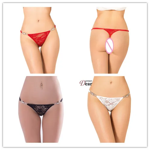 Многоцветный PJ5006 Comeondear Цветочные кружевные трусы стринги Нижнее белье для женщин 3 шт размера плюс женские T брюки дамы супер предложение стринги трусики - Цвет: Многоцветный