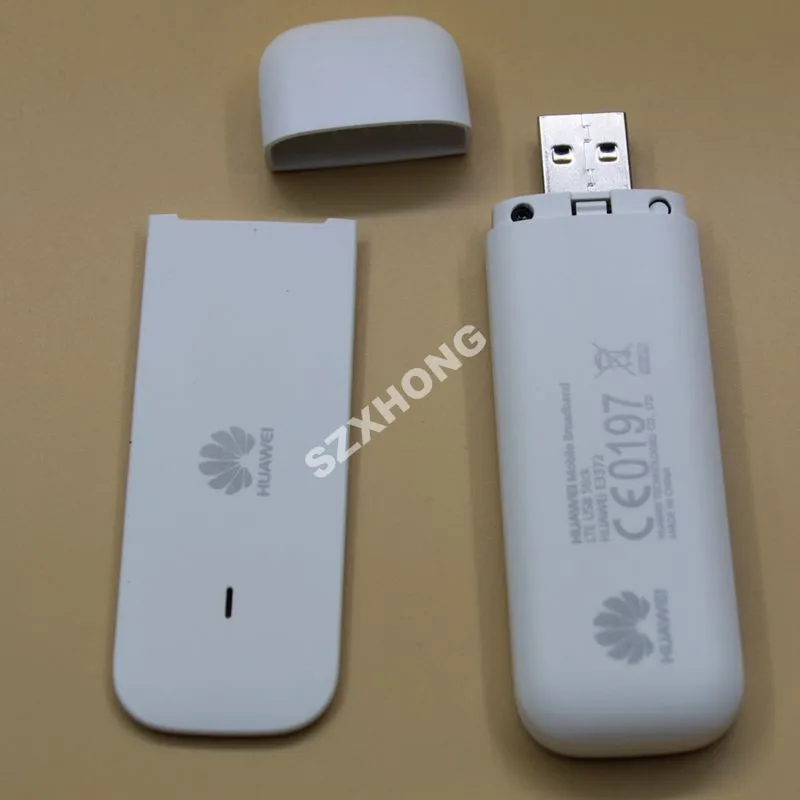 Разблокированный HUAWEI E3372 E3372h-607 150 Мбит/с 4G LTE USB модем двойной антенный порт Поддержка всех диапазонов с CRC9antenna