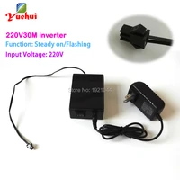 new ac100 220v 30meters flashing el inverter for 30m el wire and el strip powered by ac 100 220v for house party decoration