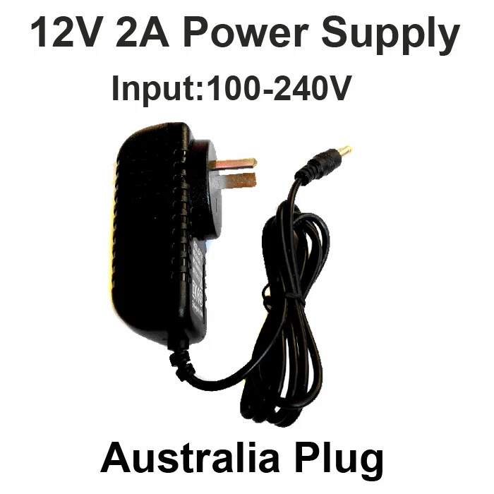 Горячая 12V2A хорошее качество адаптер питания Австралийский разъем для CCTV камеры
