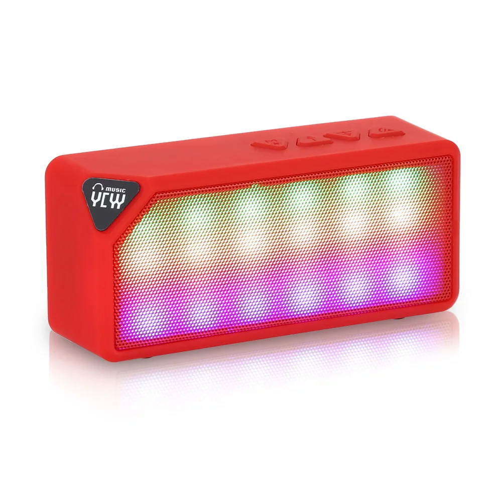 YCYY X3S 3 Вт многоцветная вспышка светодиодный светильник беспроводной Bluetooth