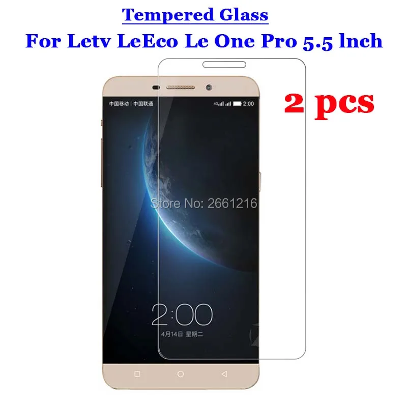 2 шт./лот для Letv Le 1 Pro X800 закаленное стекло 9H 2.5D Премиум Защитная пленка LeEco One 5