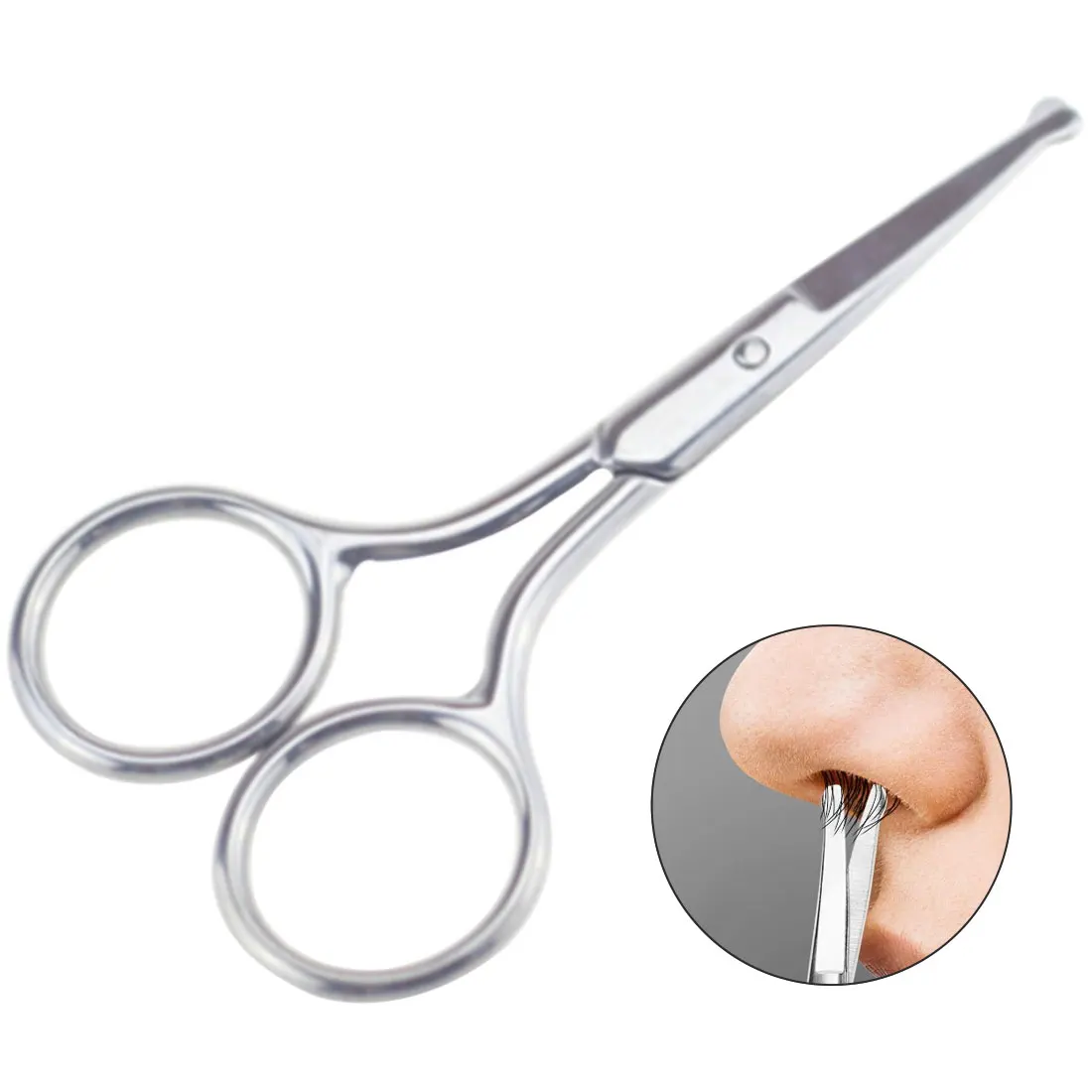 Триммер для бороды ножницы бровей и усов из нержавеющей стали парикмахерские