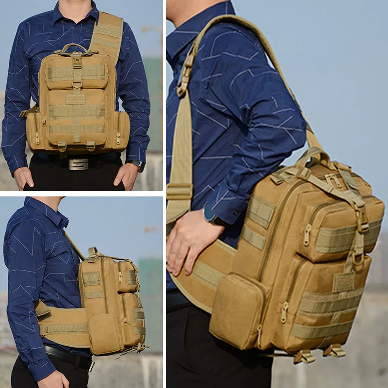 Военная Тактическая Сумка слинг нагрудные сумки Amy Assault Pack Molle EDC рюкзак для улицы