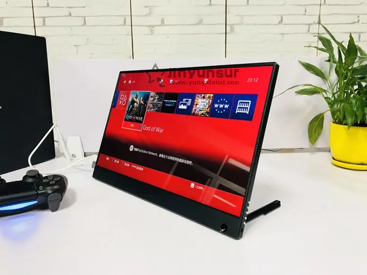 15,6 дюймов 4 к HDR ультра узкий край портативный дисплей PS4pro переключатель игры тетрадь расширение экран 3840*2160