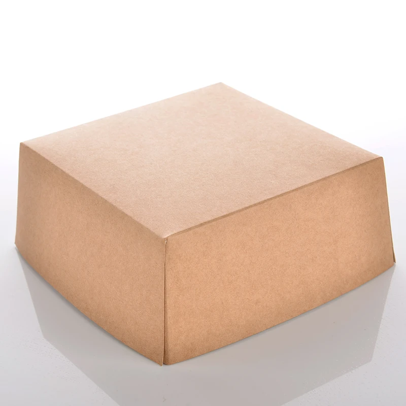 Одноразовый стакан из крафтовой бумаги для картошки фри экологически чистая