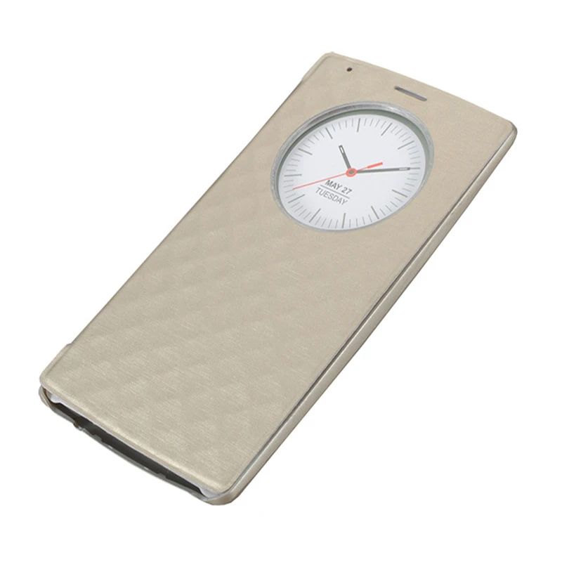 Для LG G4 быстрый смарт круглый чехол для LG G4 H818 H815 H810 официальный Флип кожаный чехол с NFC и Qi беспроводной зарядки