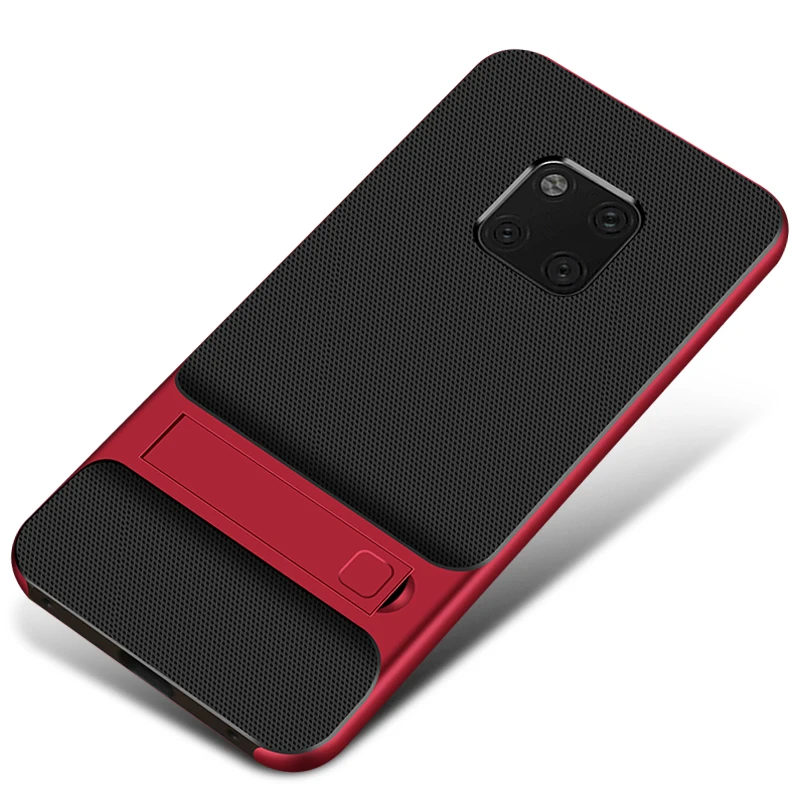 Royce Red Противоударные силиконовые чехлы для huawei mate 20 Pro 20Pro Lite, чехлы с опорой на заднюю панель для мобильного телефона, роскошная сумка mate 20 20 Lite Armor - Цвет: Royce Red