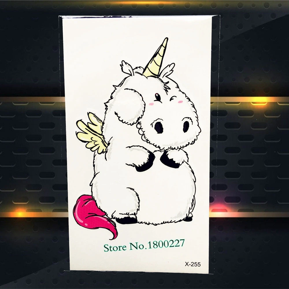 Черная временная татуировка летучая мышь вампира боди-арт флэш-тату наклейка s