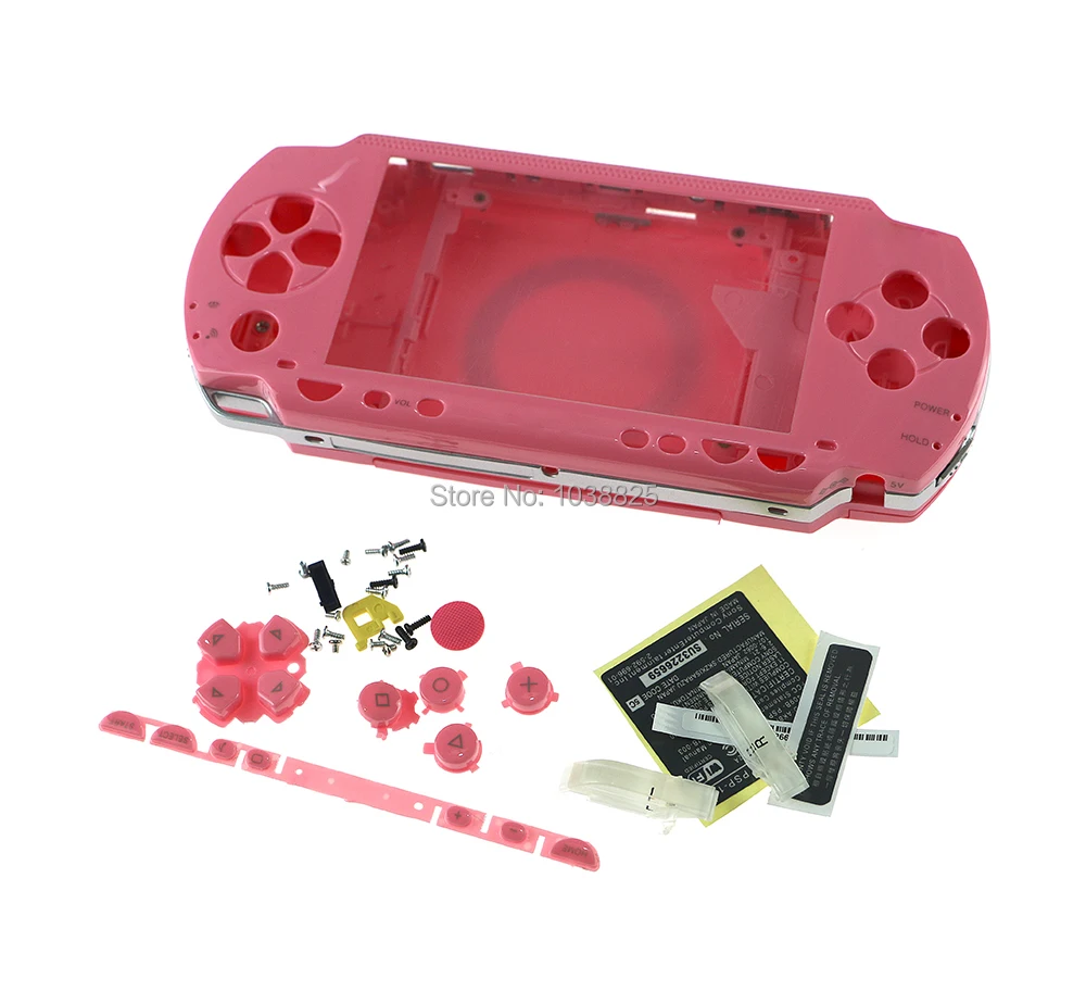 7 компл./лот высококачественный чехол для PSP 1000 полный корпус Чехол сменные кнопки