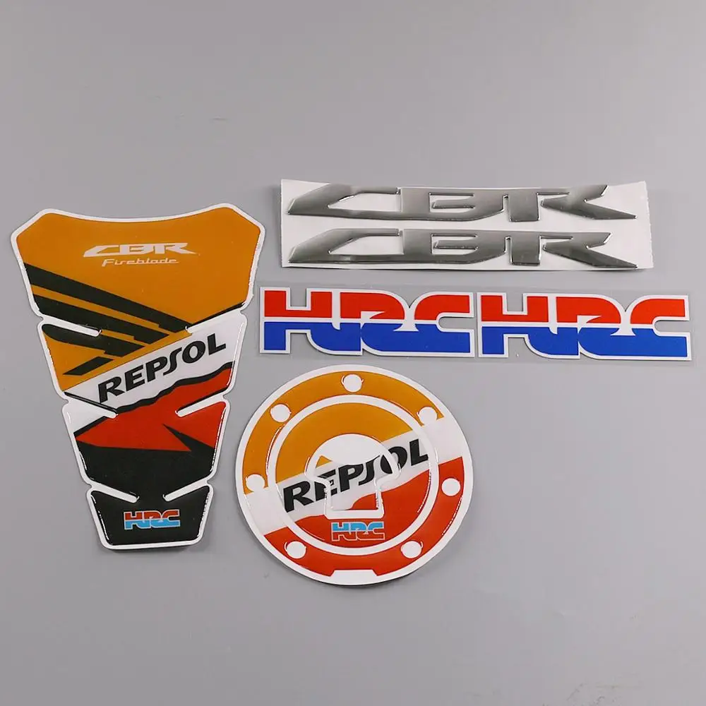 Наклейка на крышку топливного бака мотоцикла CBR HRC для Honda CBR600RR CBR1000RR REPSOL CBR900 CBR929