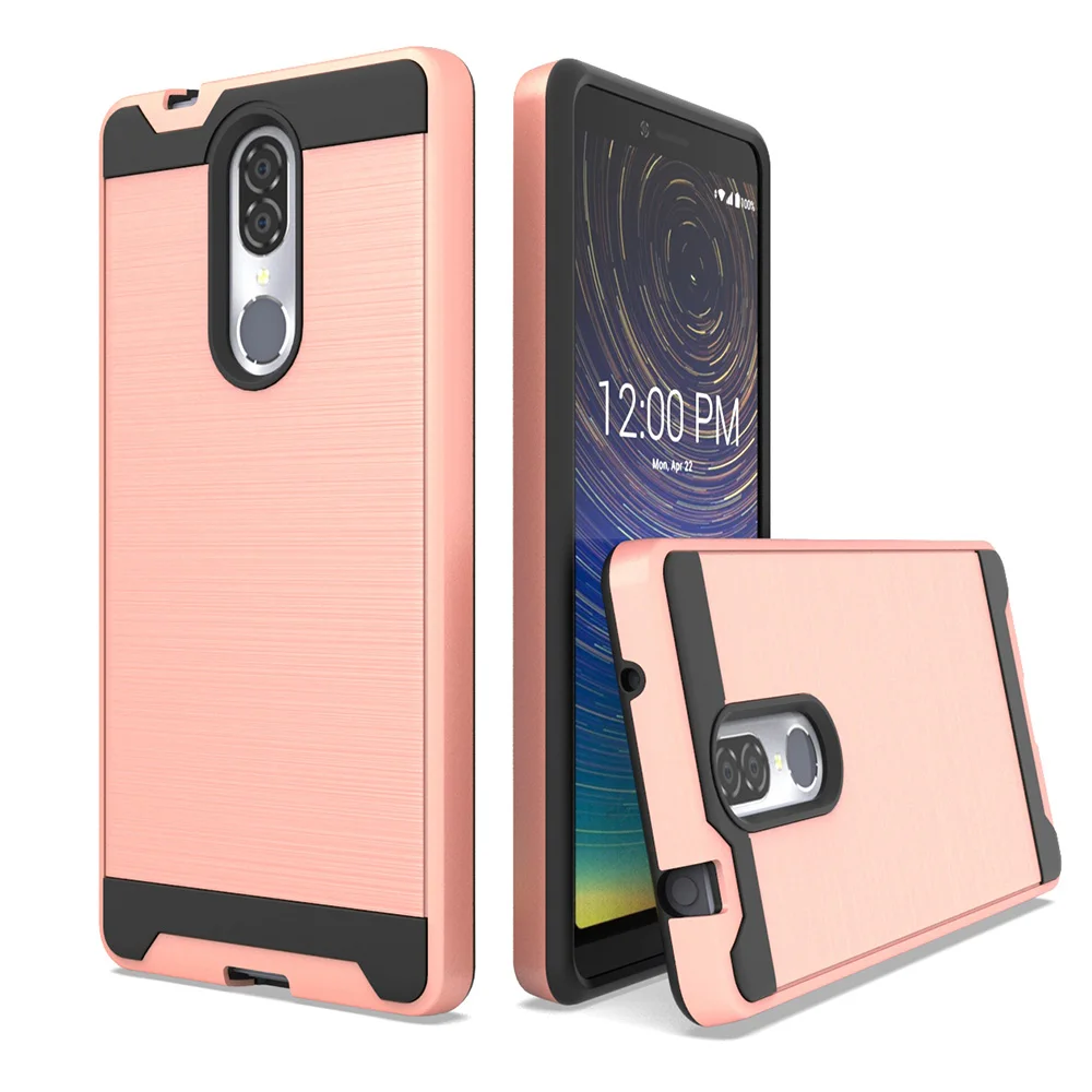 Для Coolpad Legacy/Alchemy двухслойный Гибридный чехол с начесом противоударный мягкий ТПУ