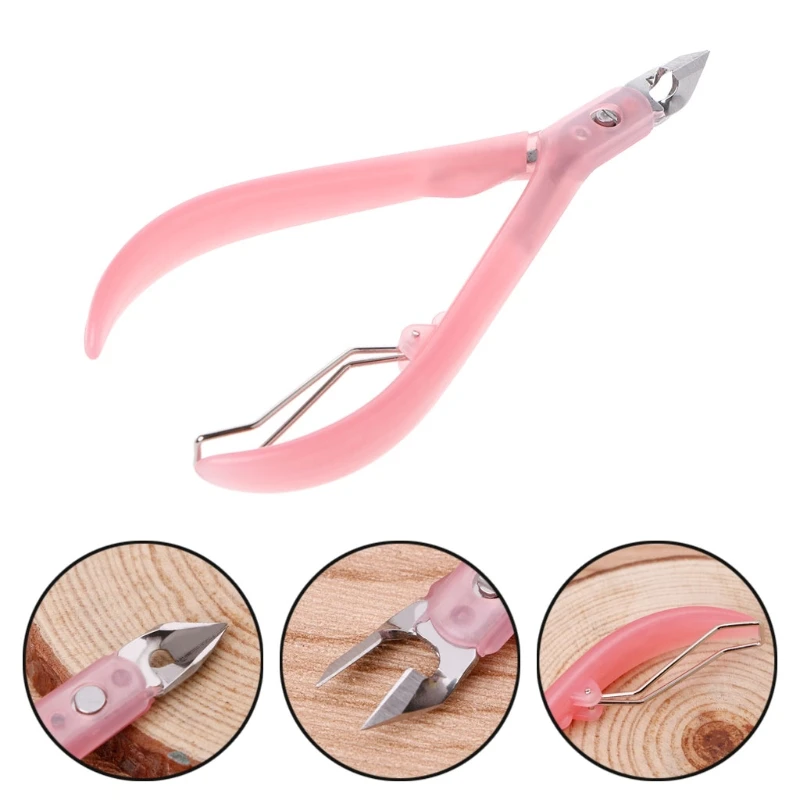 Гвоздь из нержавеющей стали для маникюра кутикулы Уход резак Кусачки клипер